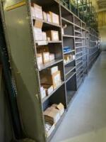 Lot Adjustable Metal Shelving