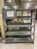 Industrial Shelf with Cabinet