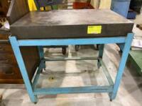 Lot Surface Plate with Stand