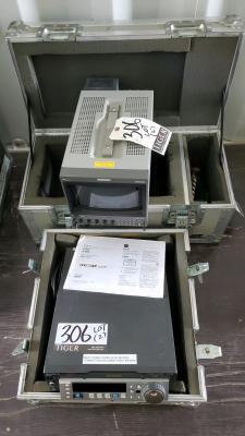 Sony Compact Player & Sony 9" Monitor