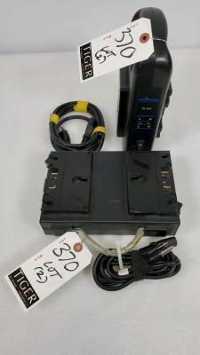 Dual Gold-Mount Battery Chargers