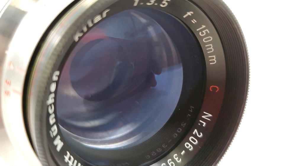 ハインツ キルフィット ミュンヘン 150mm F3.5レンズ 現状品 ハインツ キルフィット ミュンヘン 150mm F3.5レンズ 現状品