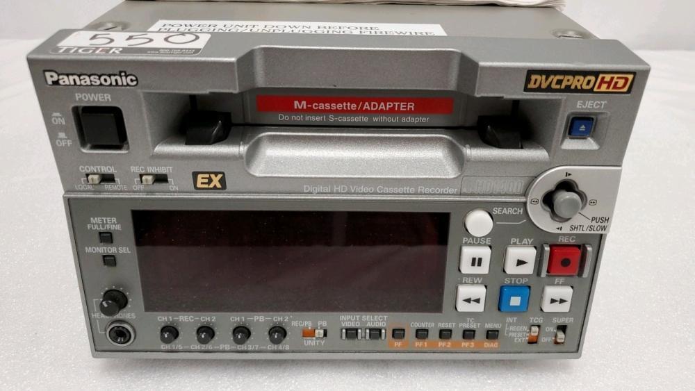 PANASONIC AJ-HD 1400 DVC PRO DECK