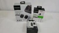 Wireless Mic System/Smartphone Plug Mic/Lavalier Mics