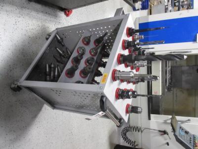 Chuck Tool Holder Cart, w/- Tools
