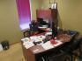 Office L-Desk, w/- Hutch & Chair - 2