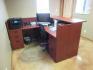 L-Shape Reception Desk & Chairs - 4