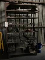 Lot (11) Metal Shelves