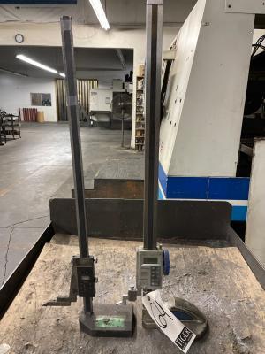 Lot (2) Digimatic Height Gauges
