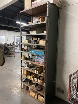 Lot Shelf with Contents