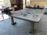Lot Steel Work Table with Vise - 4