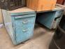 Lot Work Tables with Vise, Office Furniture, Fan - 3