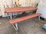 Lot (2) Outdoor Canopies, (4) Picnic Tables - 4