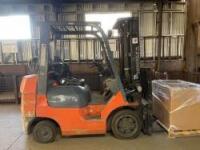 Lot Toyota Propane Forklift with Forks