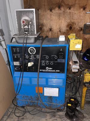 Lot Miller Syncrowave 300 Tig Welder with Best Welds Water Cooler