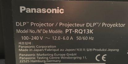 PT-RQ13K, Projector