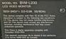 Sony BVM-L230 LCD Monitor - 4