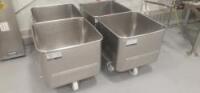 Koch Stainless Steel Tote Bins