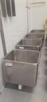 Koch Stainless Steel Tote Bins