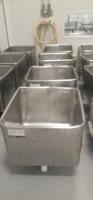 Koch Stainless Steel Tote Bins