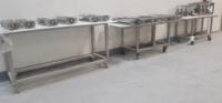 Stainless Steel Frame Cart