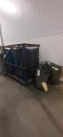 Steel Frame Hamper Cart & Hampers