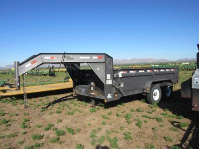 2008 Fabrique Par Load Gooseneck Dump Trailer
