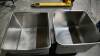 Koch Stainless Steel Tote Bins - 2