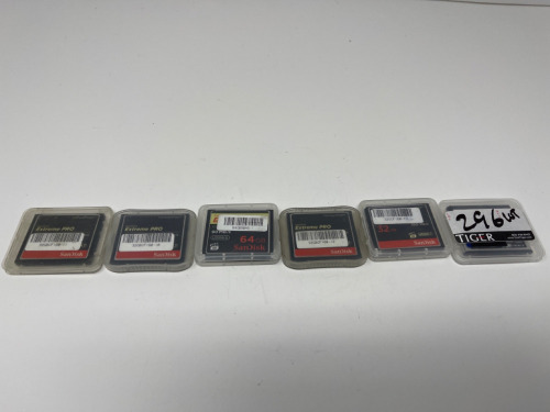 Sandisk Extreme Pro Compact Flash Cards