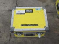 (1) Large Clairmont Iconic Yellow Case