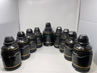 Set of (9) Cooke T1.4 S5/i Prime Lenses