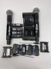 Lot Shure AXT400 Axient Dual Channel Receiver & Shure Wireless Mics - 6