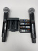 Lot Shure AXT400 Axient Dual Channel Receiver & Shure Wireless Mics - 6