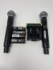 Lot Shure AXT400 Axient Dual Channel Receiver & Shure Wireless Mics - 6