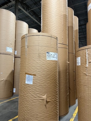 Paper Rolls, Qty 127, Approx. 341.40 Metric Tons