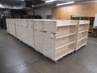 3/4"" Plywood Rolling Carts