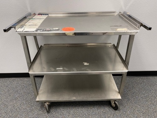 Stainless Steel Rolling Cart