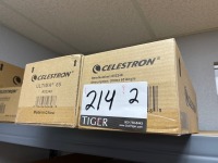 Lot (2) Celestron Spotting Scopes