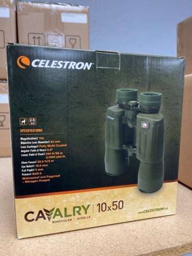 Lot (2) Celestron Calvary Binoculars