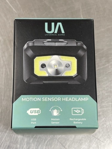 Lot (190) Universal Astro Motion Sensor Headlamps