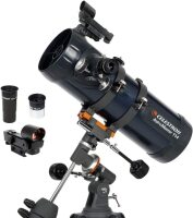 Lot (2) Celestron TEL AstroMaster 114EQ Reflector Telescopes **Note: Stock Photos Used**