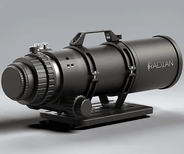 Radian 75MM Petzval Refractor Telescope **Note: Stock Photos Used**