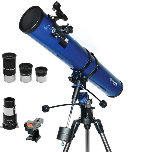 Meade Polaris EQ Reflector Telescope **Note: Stock Photos Used**