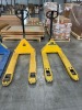 Lot (2) Hydraulic Pallet Jacks