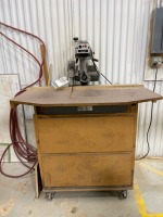 Contractors Powershop Saw w/ Rolling Cart