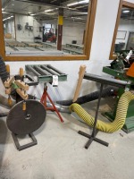 Roller Stands & Material Rack
