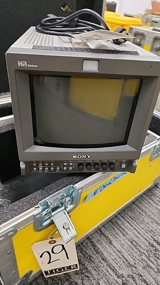 Moniteur De Contrôle Sony Trinitron PVM-9L3 8 Pouces (20cm) - Testé Avec Cordon