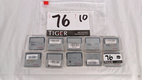 SanDisk CFAST 2.0 Cards - 120GB