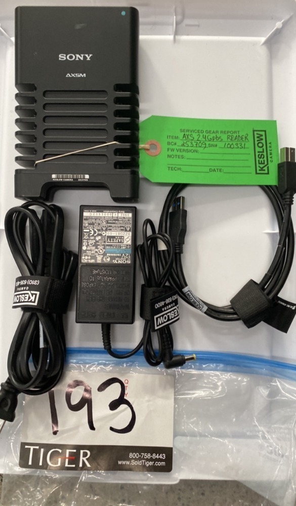 Sony AXS-CR1 Memory Card Reader/Recorder
