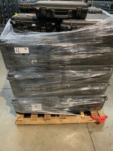 Pallet of Assorted Cases